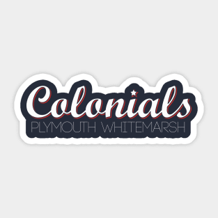 Go Colonials Sticker